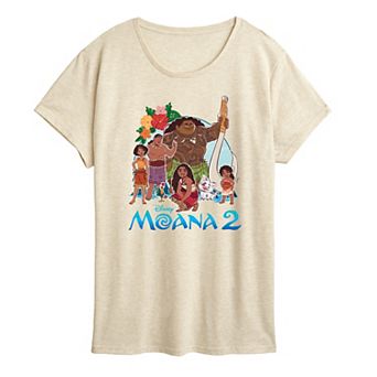Disney's Moana 2 Women's Group Graphic Tee