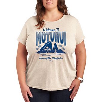 Disney's Moana 2 Plus Size Welcome To Motunui Graphic Tee