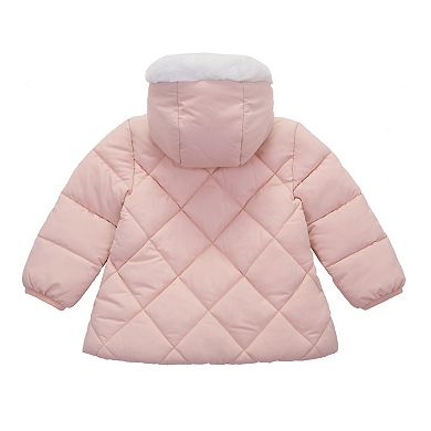 Baby Girl Rokka&Rolla Soft Lining Hooded Puffer Jacket