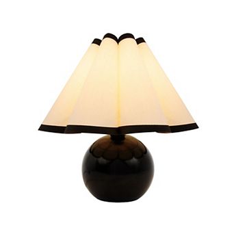Brightech Blair 10" Led Midcentury Table Lamp With Marble Base