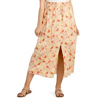 Women's AB Studio Pull-On Split-Front Skirt