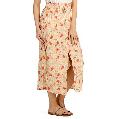 Women's AB Studio Pull-On Split-Front Skirt