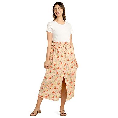 Women's AB Studio Pull-On Split-Front Skirt