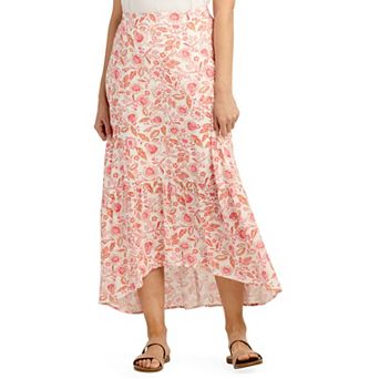 Women's AB Studio Pull-On High-Low Hem Skirt