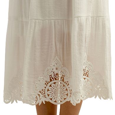 Women's AB Studio Pull-On Tiered Midi Skirt