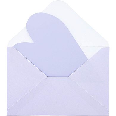 36x Valentine's Day Greeting Card Heart Shaped Bulk With Envelopes For Kids 4x6