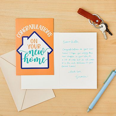 48 Pack Housewarming Cards With Envelopes, "welcome Home" Notes, 6 Designs, 4x6"