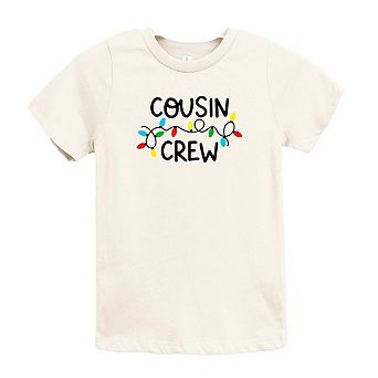 Cousin Crew Lights Youth Short Sleeve Graphic Tee