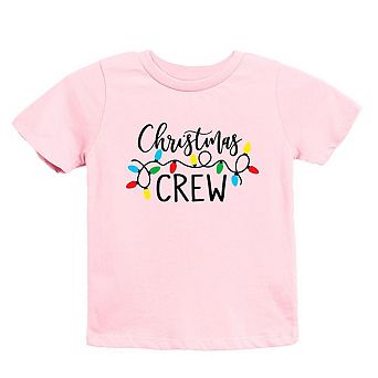 Christmas Crew Youth Short Sleeve Graphic Tee