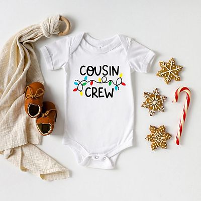 Cousin Crew Lights Baby Bodysuit