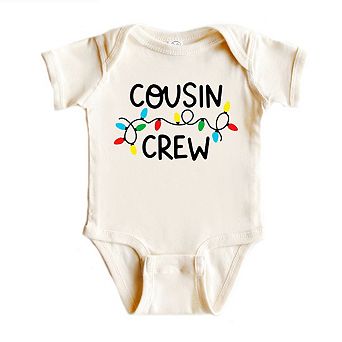 Cousin Crew Lights Baby Bodysuit
