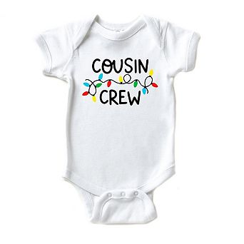 Cousin Crew Lights Baby Bodysuit