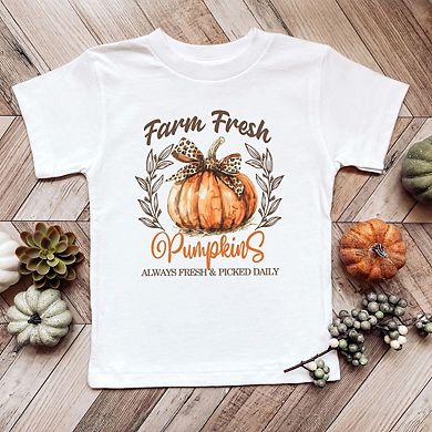 Coquette Farm Fresh Pumpkin Youth Short Sleeve Graphic Tee