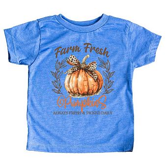 Coquette Farm Fresh Pumpkin Youth Short Sleeve Graphic Tee