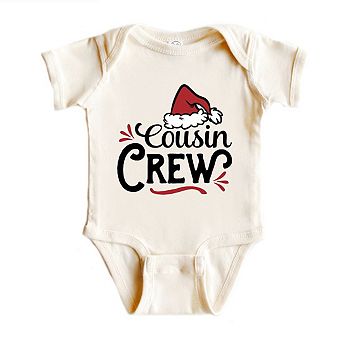 Cousin Crew Santa Hat Baby Bodysuit