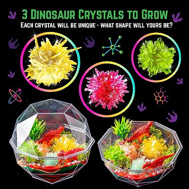 Original Stationery Dinosaur Crystal Growing Kit For Kids 7+
