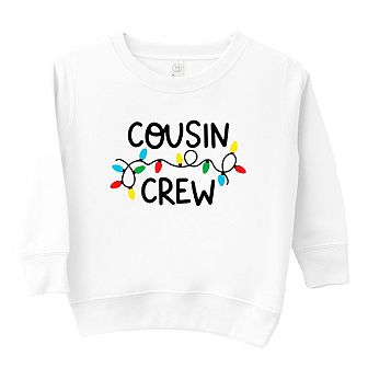 Cousin Crew Lights Toddler Graphic Sweatshirt