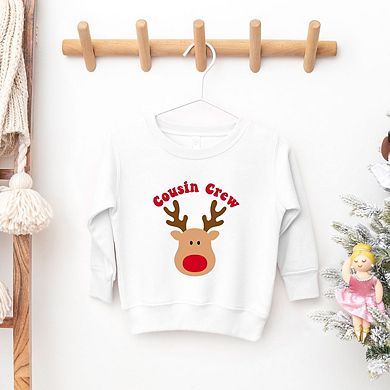 Cousin Crew Reindeer Toddler Graphic Sweatshirt