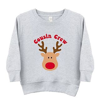 Cousin Crew Reindeer Toddler Graphic Sweatshirt