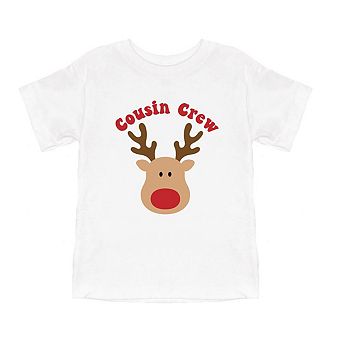Cousin Crew Reindeer Youth Short Sleeve Graphic Tee