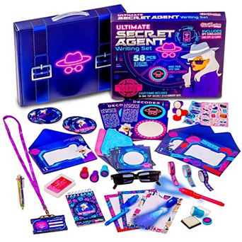 Ultimate Secret Agent Writing Set, Exciting Spy Kit And Stationery Set