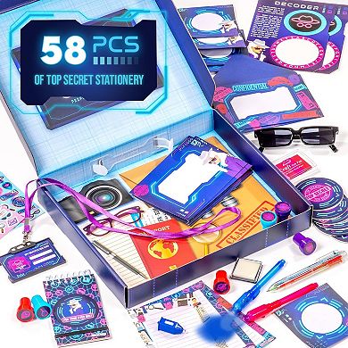 Ultimate Secret Agent Writing Set, Exciting Spy Kit And Stationery Set