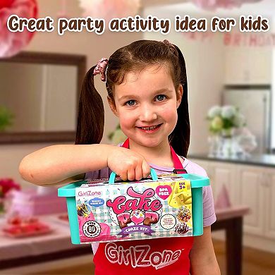 Cake Pop Craze Kit, Kids Baking Set, With Cake Pop Mold, Kit Stand And Gift Bags