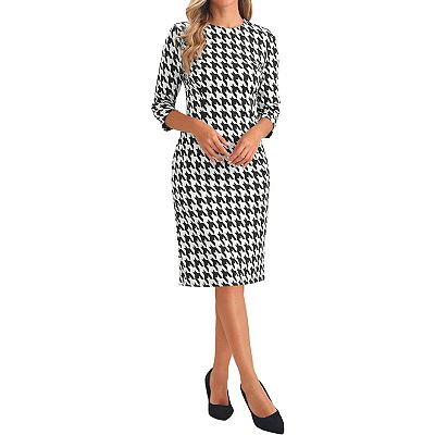 cinched bodycon dress Women's Elegant Cinched Waist Bodycon Dress