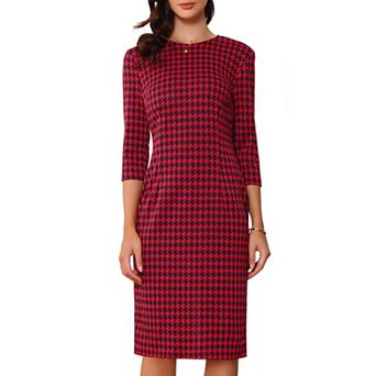 Women's Elegant Cinched Waist Bodycon Dress