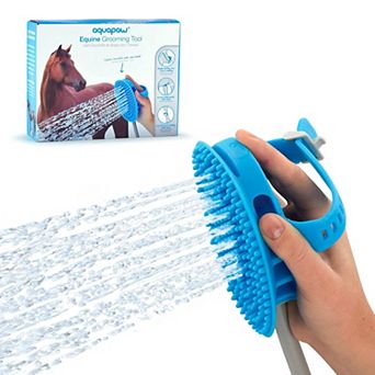 Aquapaw 5-in-1 Horse Bathing Tool & Curry Comb For Washing & Grooming