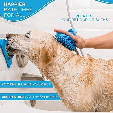 Dog Bath Brush Pro, Sprayer And Scrubber Tool In One, Bathing/grooming Supplies