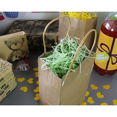 Easter Gift Baskets Faux Grass Green Filler Paper Shred For Holiday Decoration