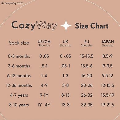 Baby Knee High Non-slip Socks, Cable Knit With Grips, 3 Pairs 4-7 Years