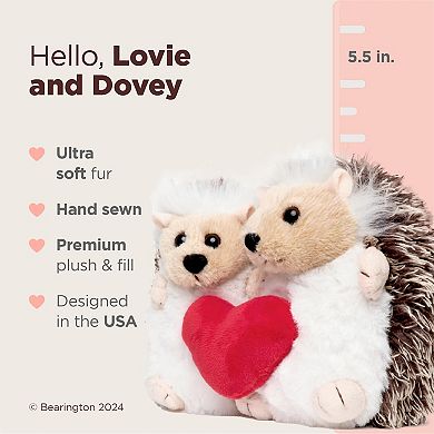 5.5 Inches Headhogs w/ Hearts, Lovie & Doovey, Ideal Valentine's Gift