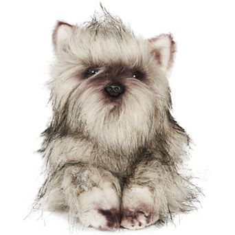 13 in Puppy Dog Cairn Terrier Realistic Stuffed Animal, For Ages 3-14