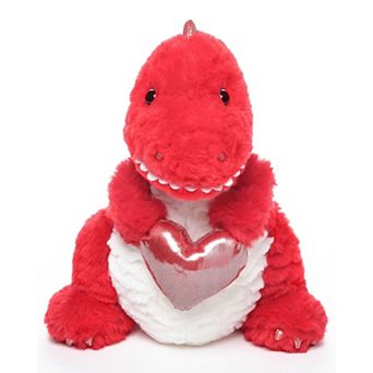 12" Valentine's Dinosaur, T-riffic Red Stuffed Animal