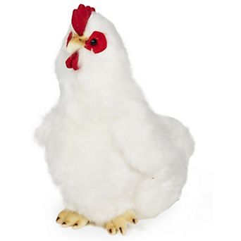 9 in Hen Plush, Henry Plush White Hen Stuffed Animal, For Ages 1-14