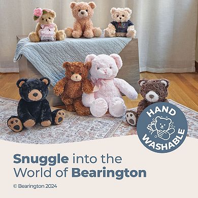 Curlie Plush Teddy Bear Ultra-Soft Stuffed Animal, 10.5 Inch