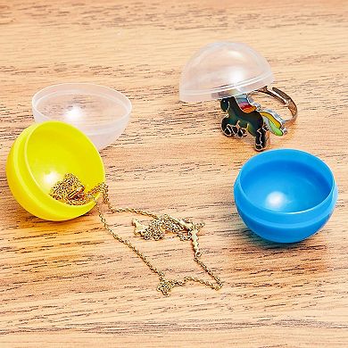 250-pack Vending Machine Capsules, 1 Inch Round Containers, 5 Colors