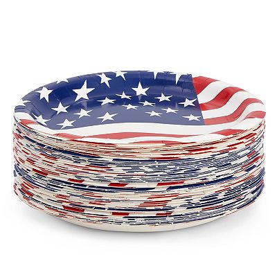 Patriotic dinnerware best sale