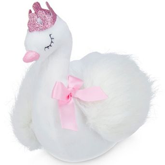 8" Swan With Grown, Grace Princess Plush Stuffed Animal