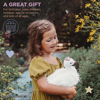 8" Swan With Grown, Grace Princess Plush Stuffed Animal