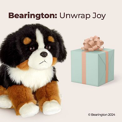 Bernie The Bernese Mountain Dog Stuffed Animal, 13" Puppy Stuffed Animal