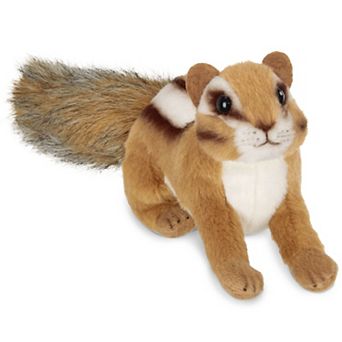 7" Chipmunk, Chippie Plush Tuffed Animal With Ultra-soft Faux-fur