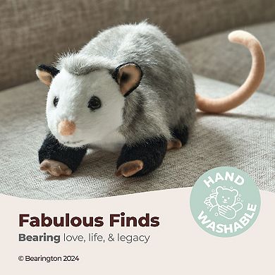 9" Opossum, Harry Plush Stuffed Animal With Ultra-soft Faux-fur