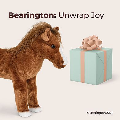 Blaze Plush Stuffed Animal Brown Horse 13.5 inches, For Ages 1-14