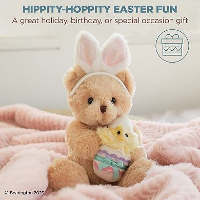 Beary Eggstra The Teddy Bear Plush, 9 Inch Bear Stuffed Animal