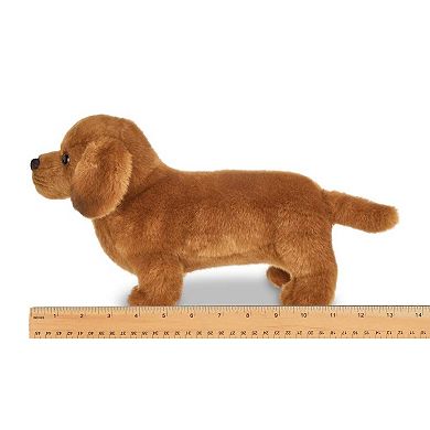 Bearington Frankie The Dachshund Stuffed Animal, 13" Weiner Dog Stuffed Animal