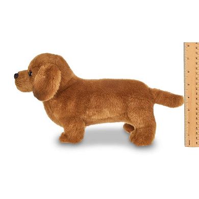 Bearington Frankie The Dachshund Stuffed Animal, 13" Weiner Dog Stuffed Animal