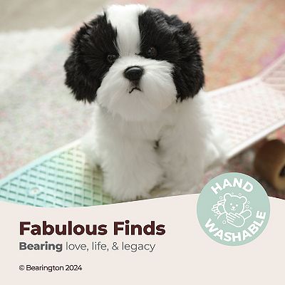 Realistic stuffed unterandern shih tzu